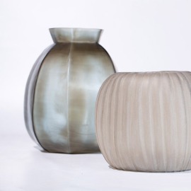 Vaso Guaxs Karakol G Verde Fumê