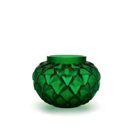 Vaso Lalique Languedoc Verde P