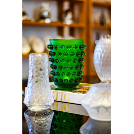 Vaso Lalique Mossi Verde