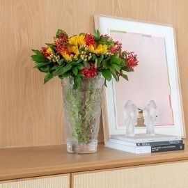 Vaso Lalique Merles & Raisins G 