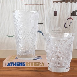 Vaso Lalique Merles & Raisins M 