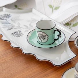 Xícara Café Herbariae Verde Vista Alegre 