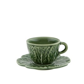 Xícara de Café Couve Bordallo Pinheiro