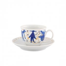 Xícara de Café Folkifunki Jaime Hayon Vista Alegre