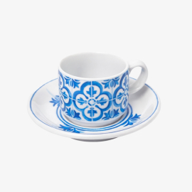 Xícara Café Azulejos Matisse Casa