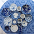 Aparelho de Jantar Blue Macau 24 Peças
