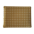 Bandeja Platex Cannage Ecru 37x28cm Acrílico
