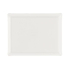 Bandeja Platex Linho Branco 37x28cm Acrílico
