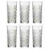 Conjunto Copo Long Drink Glória Clear Cristal 6 peças