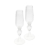Conjunto Taças de Champagne Tourbillon Christofle 2 Peças
