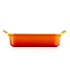 Conjunto Travessas Retangulares Heritage Laranja Le Creuset 3 peças