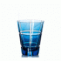 Copo Whisky Lapidado Strauss Azul