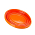 Descanso Oval para Colher Laranja Le Creuset