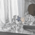 Frasco de Perfume Lalique 2 Fleurs 