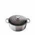 Panela Redonda Signature Le Creuset Flint n°22