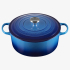 Panela Redonda Signature Azure Blue n°34 Le Creuset
