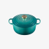 Panela Redonda Signature Blue Riviera n°20 Le Creuset