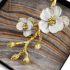 Porta Guardanapo Coquetel Orquídea Dourada Michael Aram