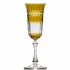Taça Champagne Vitória Verde Oliva Cristal