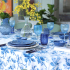Toalha de Mesa Chestnut Azul 1,80x2,80 Dascoli