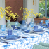 Toalha de Mesa Chestnut Azul 1,80x2,80 Dascoli