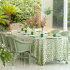 Toalha de Mesa Leopard Verde 1,80x3,30 Linho Matouk