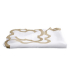 Toalha de Mesa Mirasol Champagne 1,80x3,80 Linho Matouk