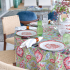 Toalha de Mesa Iznik Verde 2,30x2,30 Dascoli