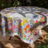 Toalha de Mesa Tropicana 1,40x1,75 Algodão Tessitura Toscana