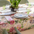 Toalha de Mesa La Vie En Rose 1,70x3,60 Linho Tessitura Toscana