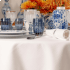 Toalha de Mesa Savannah Garden Branco Redonda 2,30 Matouk