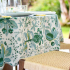Toalha de Mesa Romã Emerald Redonda 2,30 Linho Matouk