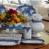 Travessa Oval Blue Ming M Vista Alegre