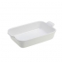 Travessa Retangular Heritage Le Creuset 26cm Branco