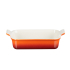 Travessa Retangular Heritage Cayenne 26cm Le Creuset