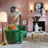 Vaso Jonathan Adler Charade Blocos 