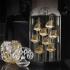 Vaso Lalique Tourbillons Ouro P 
